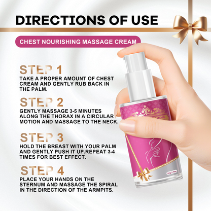 Chest Nourishing Massage Cream ¨C Universal 50g | Firming & Hydrating Formula for D¨¦colletage