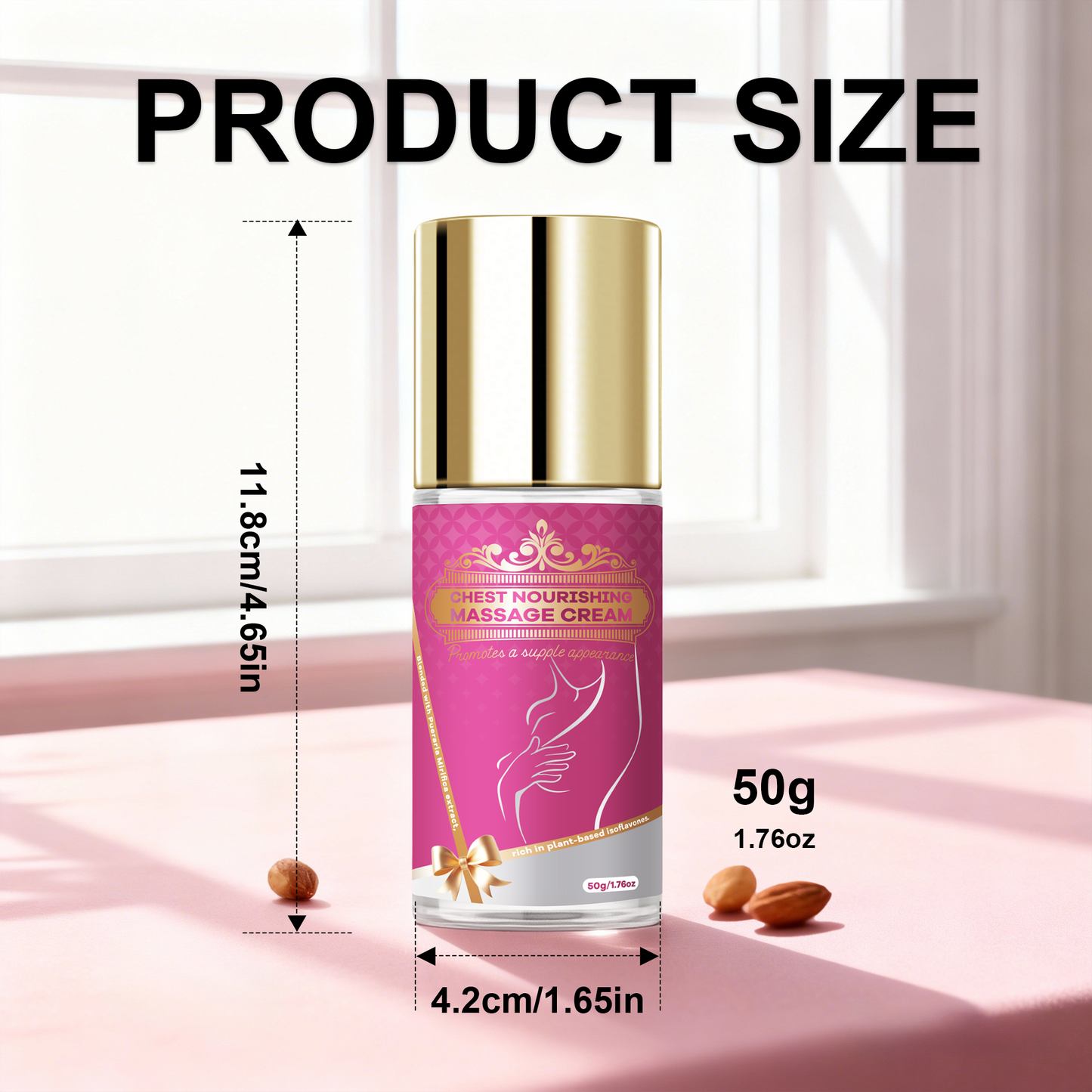 Chest Nourishing Massage Cream ¨C Universal 50g | Firming & Hydrating Formula for D¨¦colletage