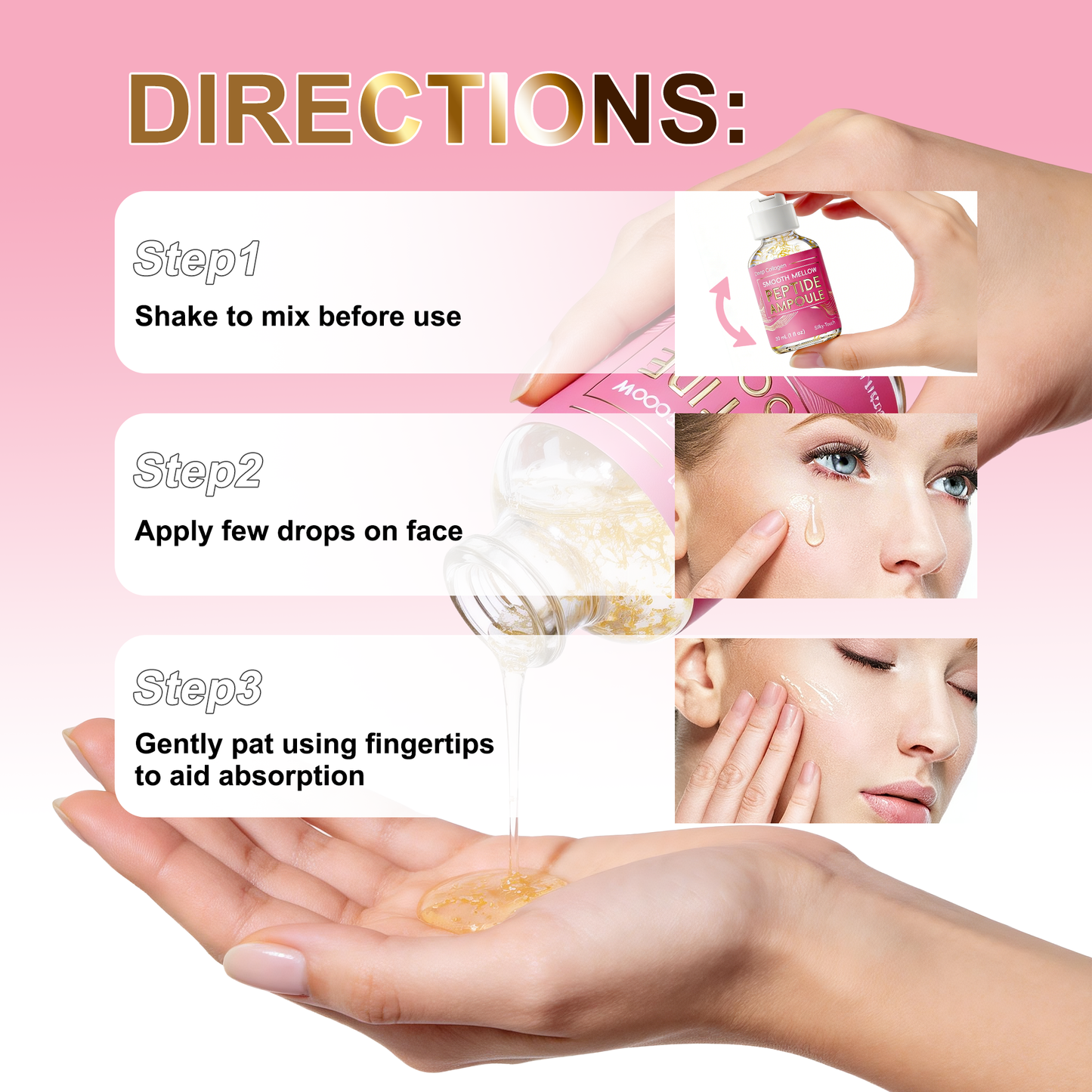 Silky Collagen & Peptide Ampoule ¨C Smoothing, Firming & Brightening Formula