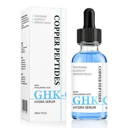 GHK-CU Copper Peptide Hydrating Serum ¨C Hyaluronic Acid Face Essence for Firming & Moisture