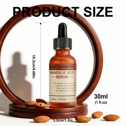 10% Mandelic Acid Serum ¨C Targets Fine Lines, Dark Spots, Wrinkles & Post-Acne Marks