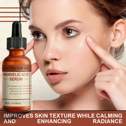 10% Mandelic Acid Serum ¨C Targets Fine Lines, Dark Spots, Wrinkles & Post-Acne Marks