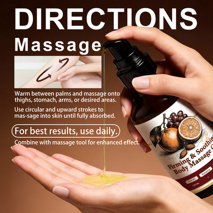 Firming Body Massage Oil ¨C Targets Skin Texture & Elasticity for a Smoother Look