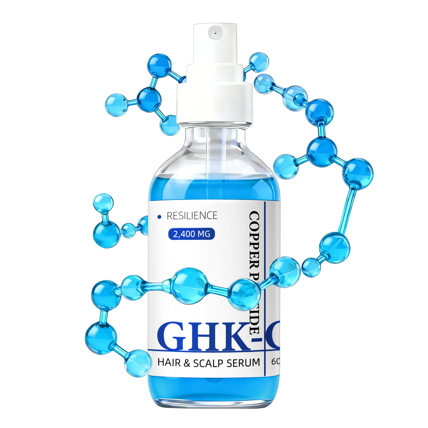 GHK-CU Copper Peptide Scalp & Hair Spray ¨C Nourishing Scalp Care Essence for Healthier-Looking Hair