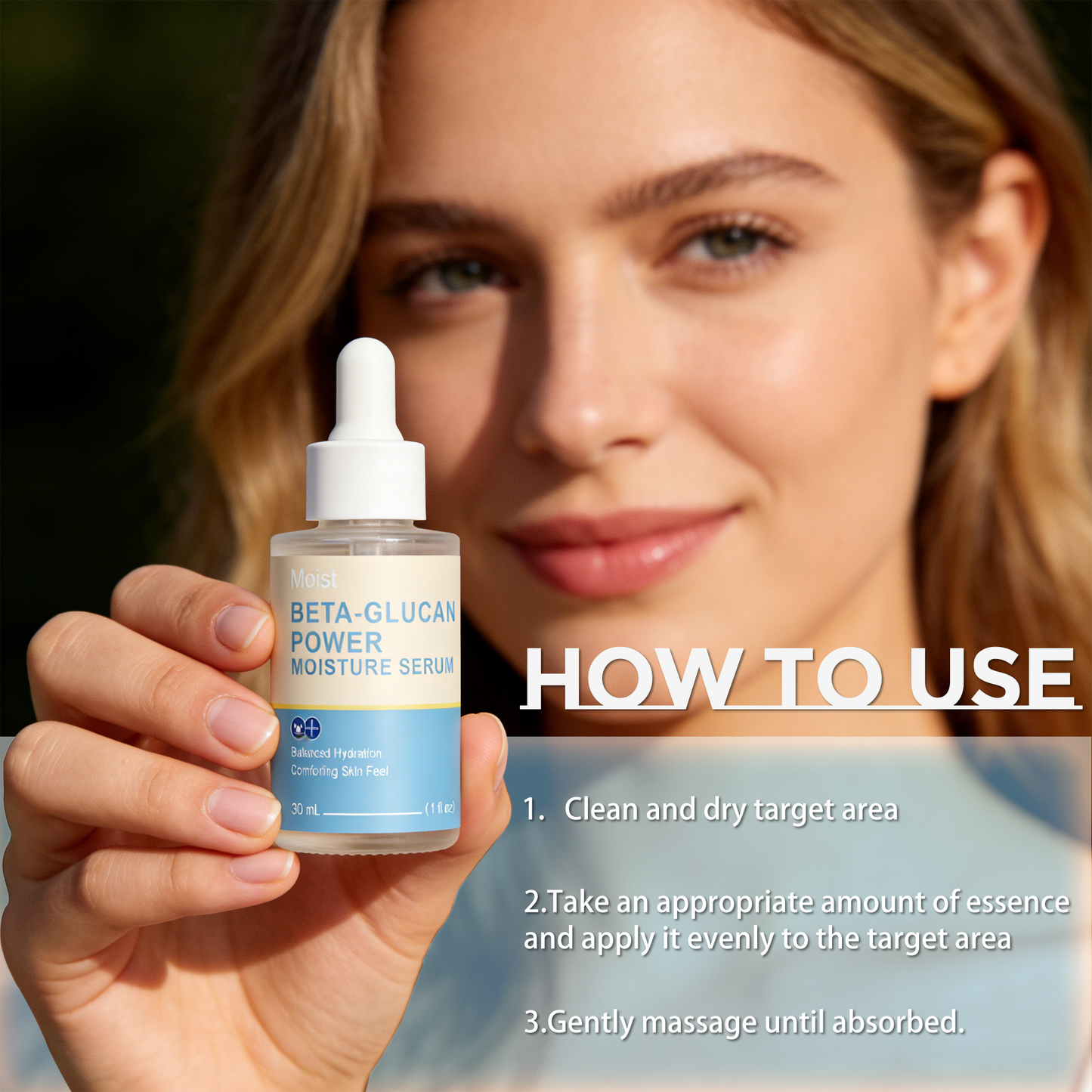 Beta-Glucan Intensive Hydrating Serum ¨C Brightening & Firming for Elastic Skin
