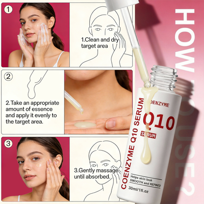 Coenzyme Q10 Serum ¨C Hydrating & Brightening Face Essence for Mature Skin