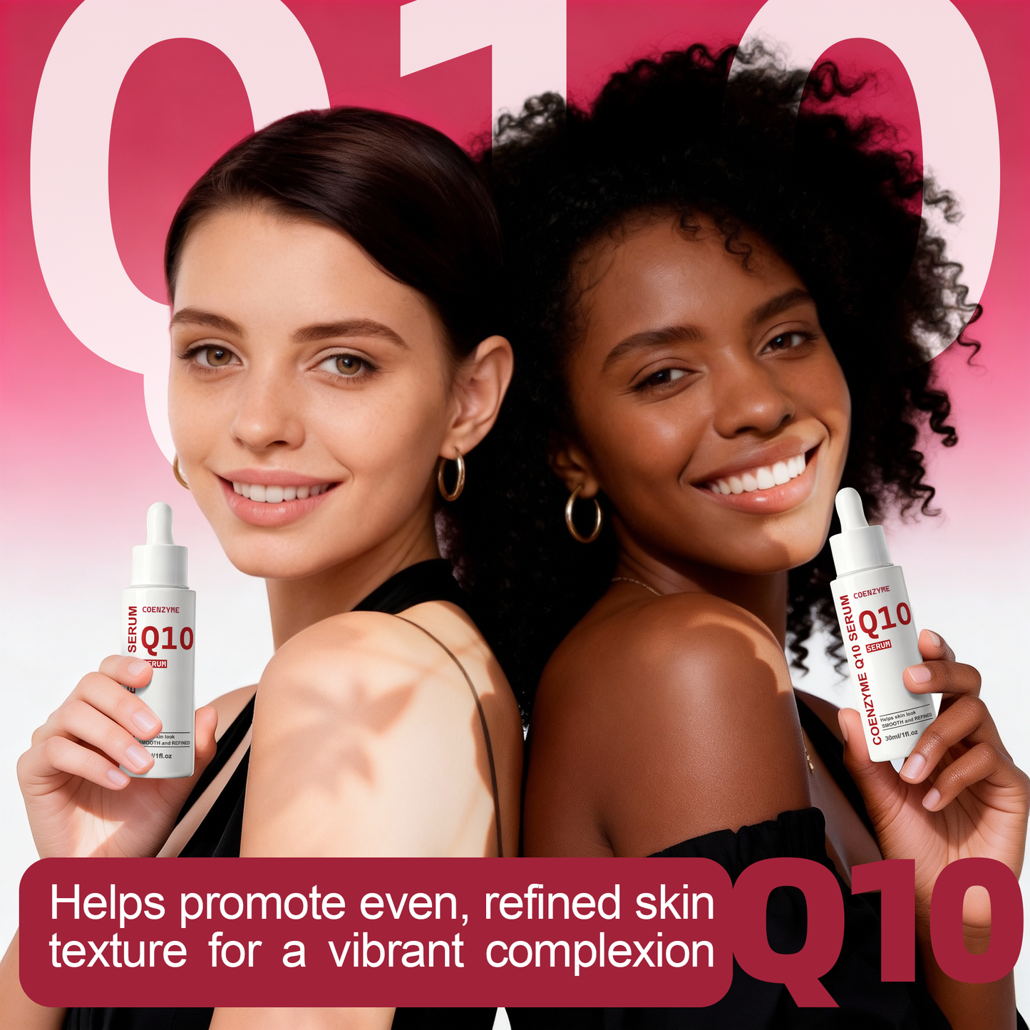 Coenzyme Q10 Serum ¨C Hydrating & Brightening Face Essence for Mature Skin