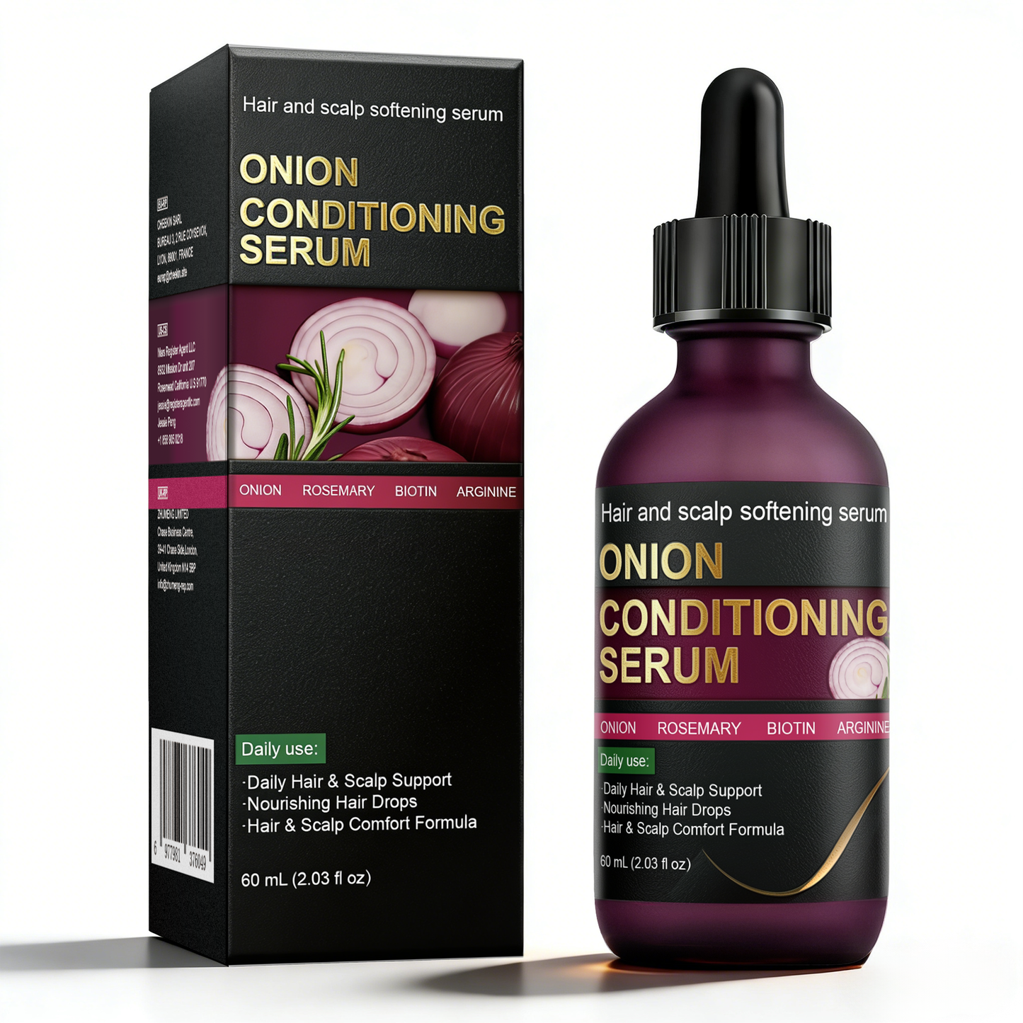 Onion & Rosemary Hair & Scalp Essence ¨C Nourishes Scalp for Healthier, Fuller-Looking Hair