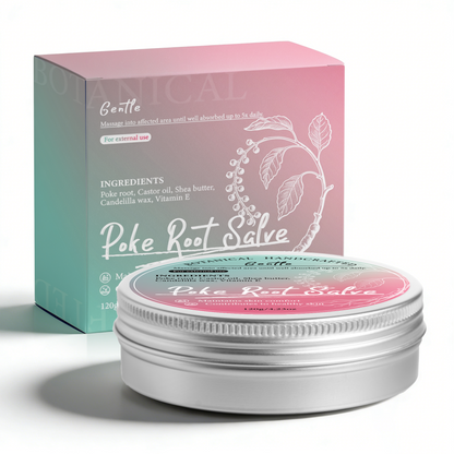 Castor Oil & Pokeweed Root Balm ¨C Body Cream in Aluminum Jar | Soothes & Comforts Skin