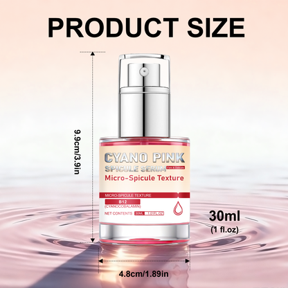 Cyano Pink Spicule Serum ¨C Brightening, Hydrating & Facial Treatment Essence