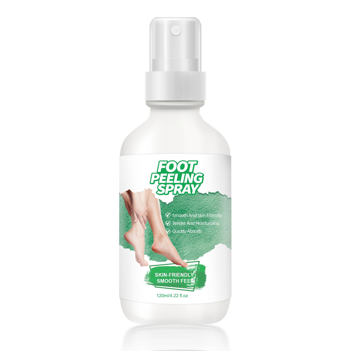 Aloe Vera Foot Exfoliating Spray ¨C Universal 120ml | Cleans & Removes Dead Skin for Soft Feet