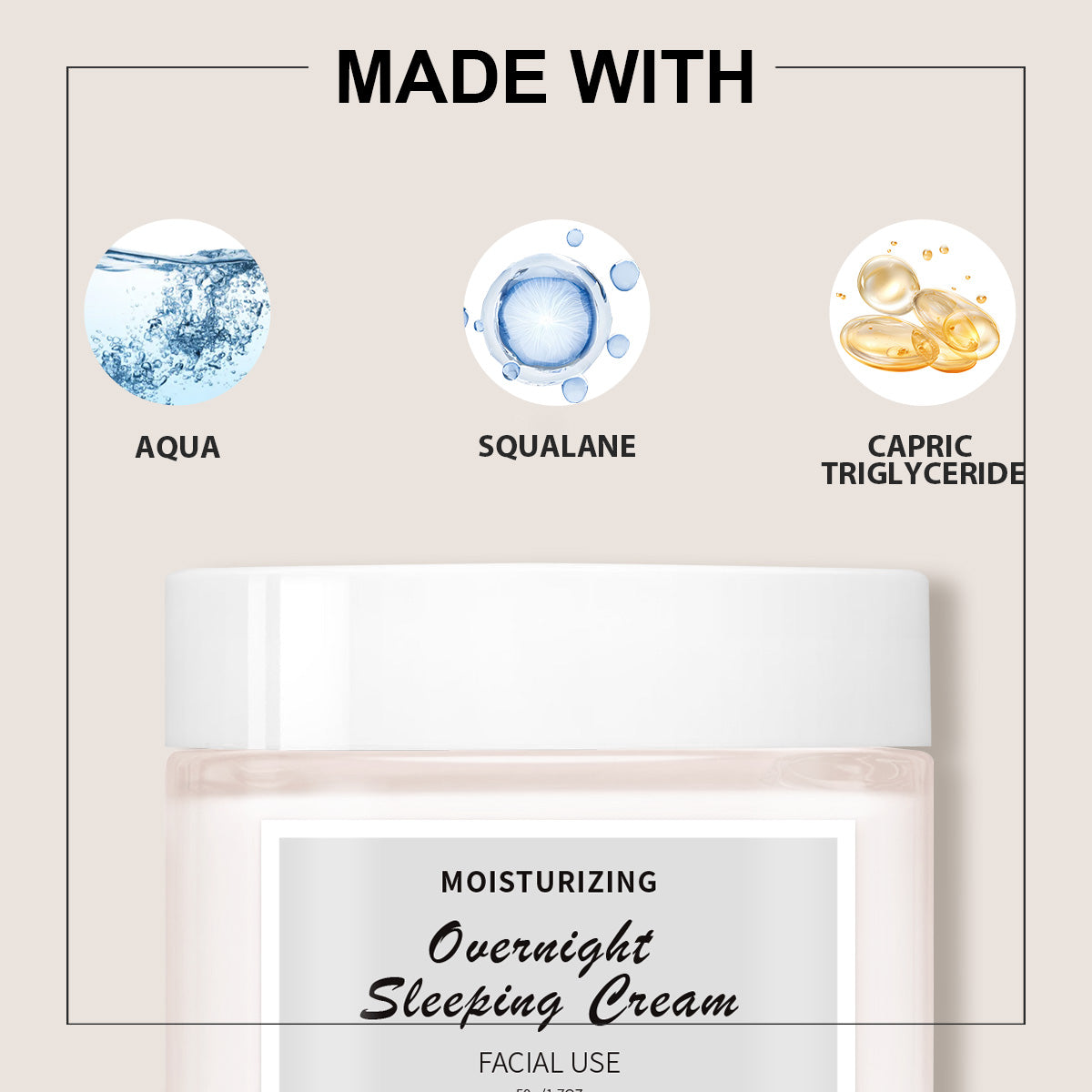 Overnight Sleeping Cream