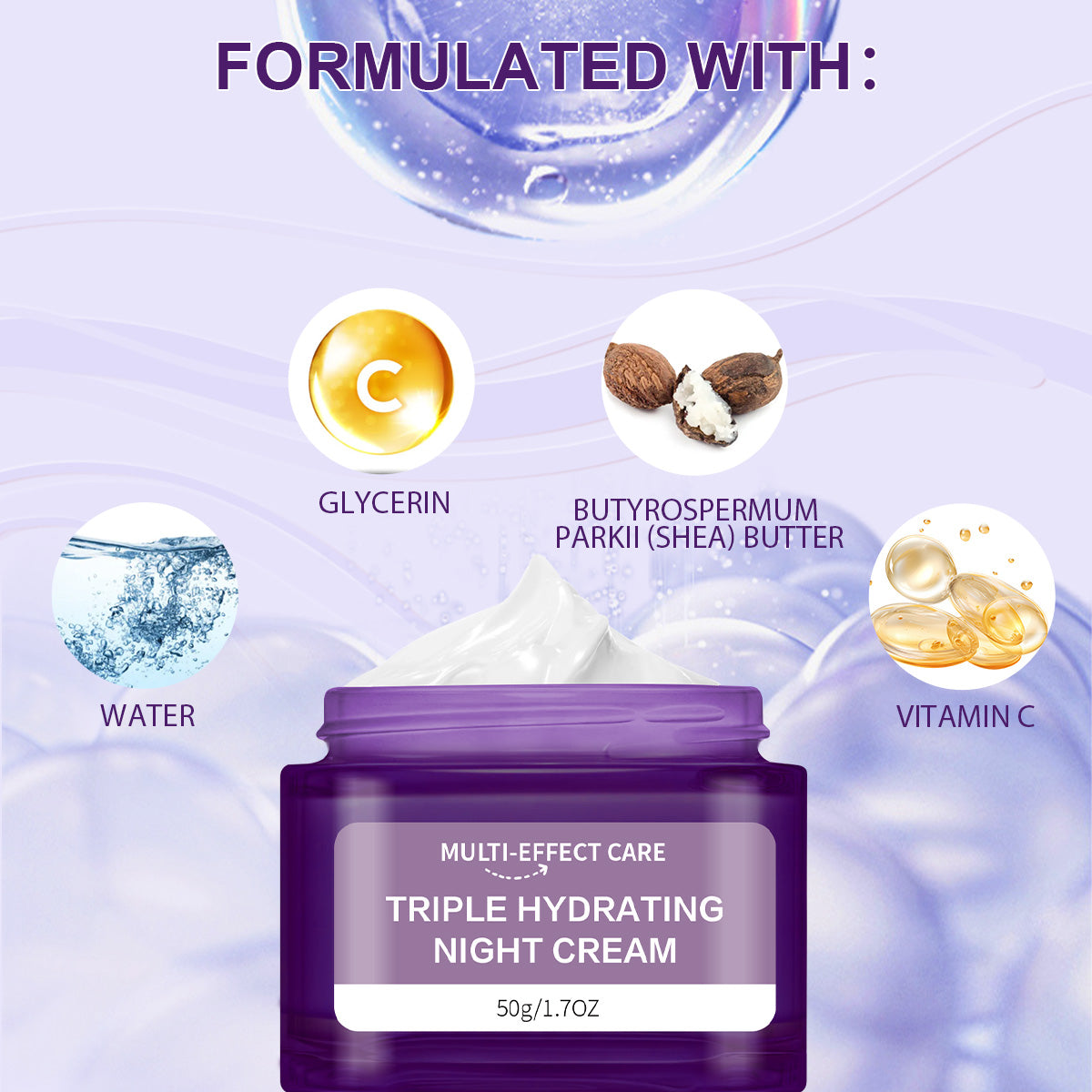 Triple Hydrating Night Cream