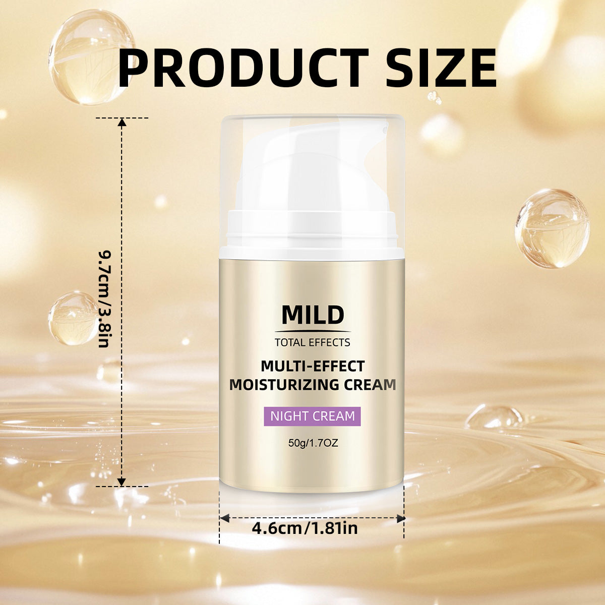 Multi-effect moisturizing cream