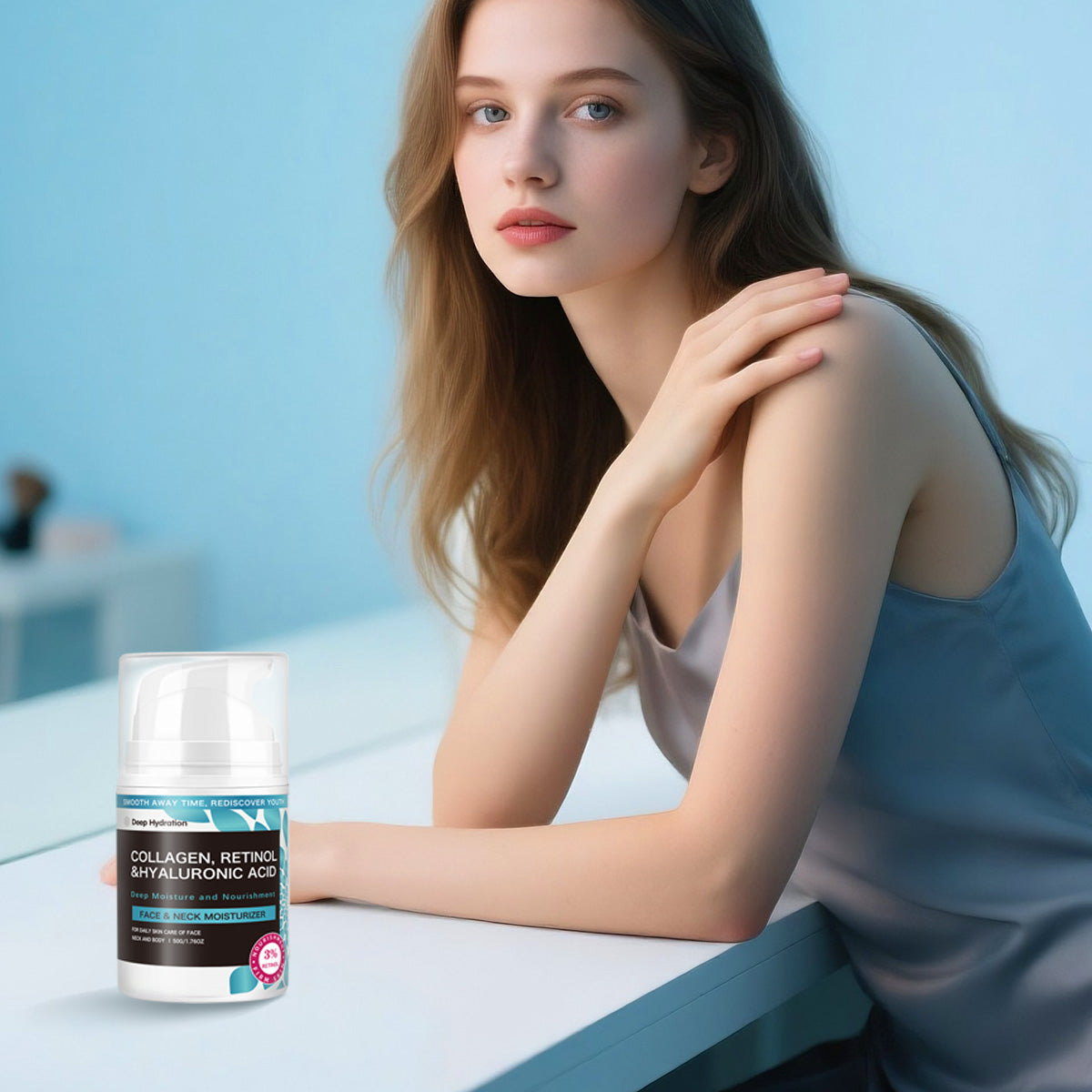 Collagen, Retinol, and Hyaluronic Acid Cream