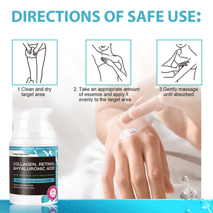 Collagen, Retinol, and Hyaluronic Acid Cream