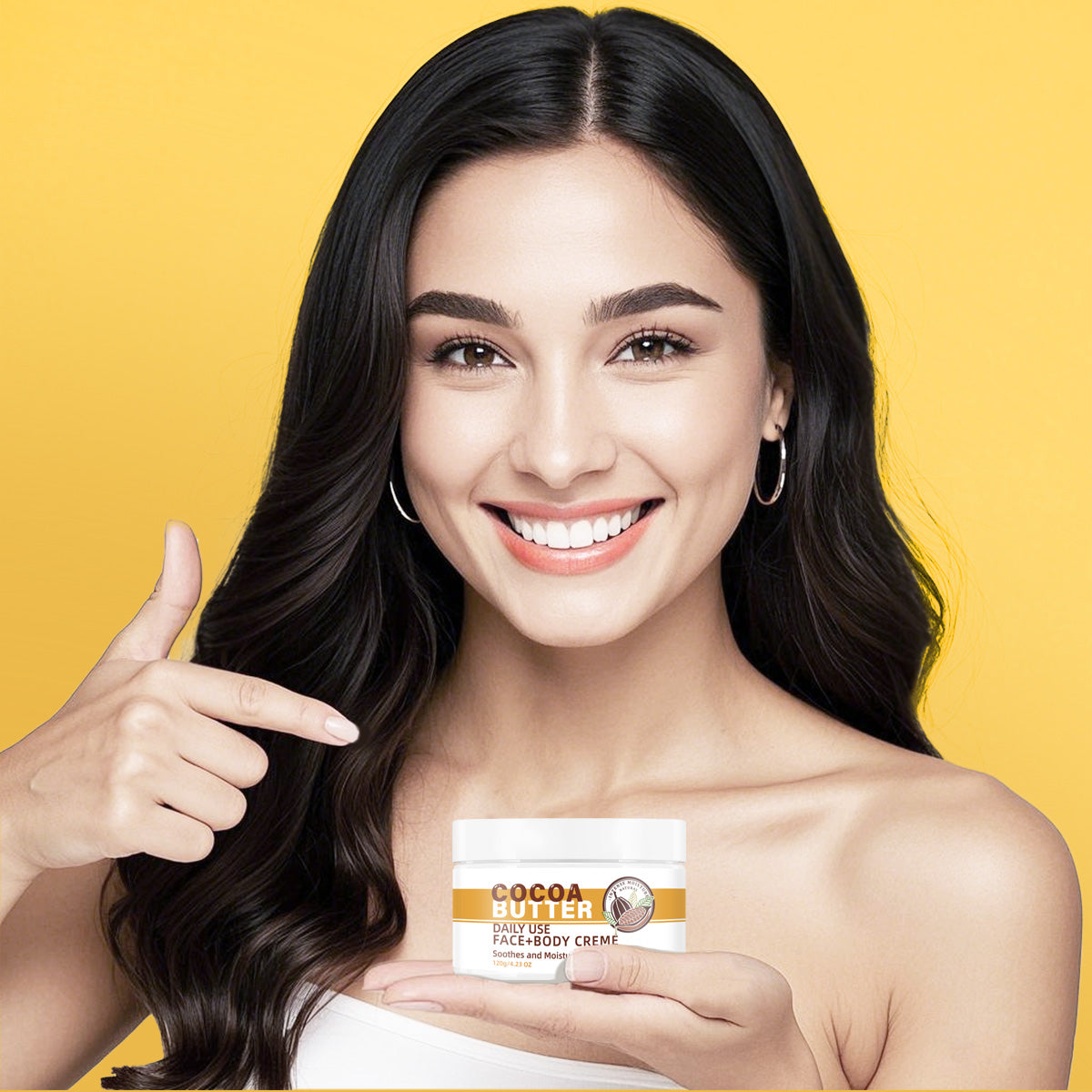 COCOA BUTTER FACE+BODY CREME