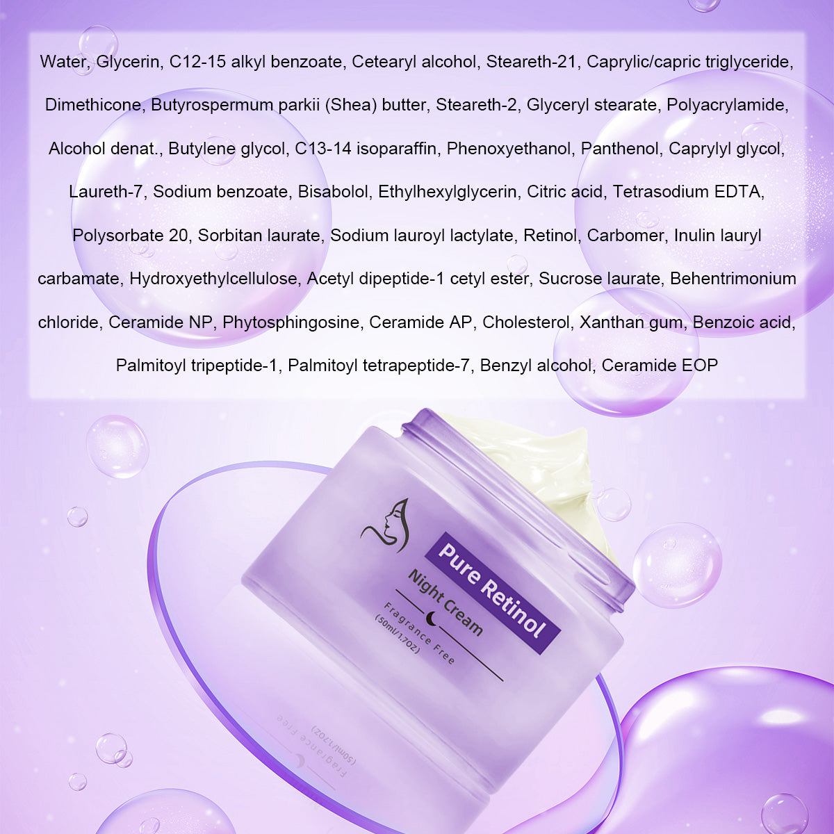 Pure Retinol night cream