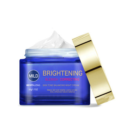 Skin tone balancing night cream