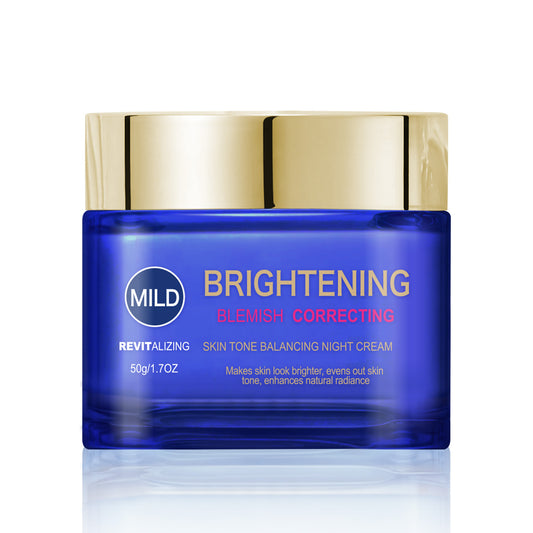 Skin tone balancing night cream