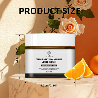 Efficiently moisturize night cream