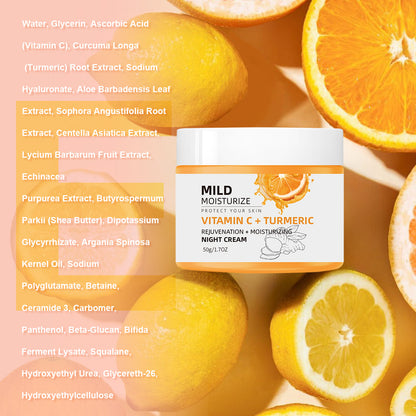 Rejuvenation + Moisturizing night cream