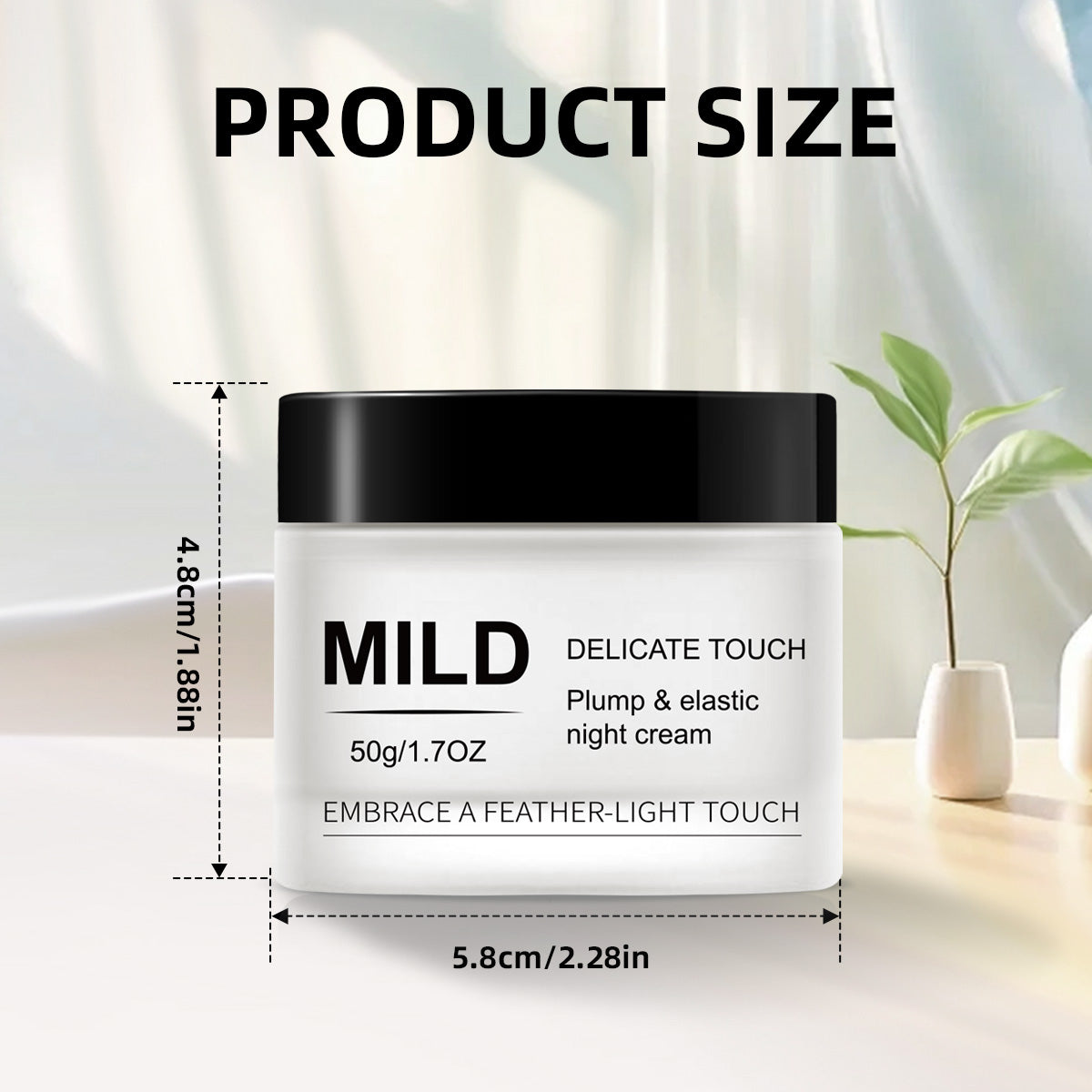 Plump & elastic night cream