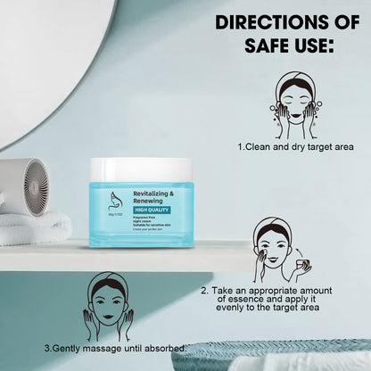 Revitalizing & Renewing high quality night cream