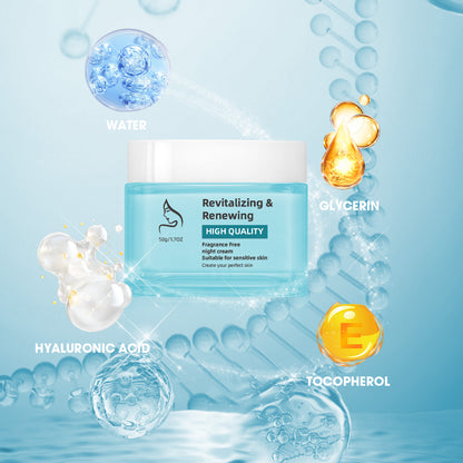 Revitalizing & Renewing high quality night cream