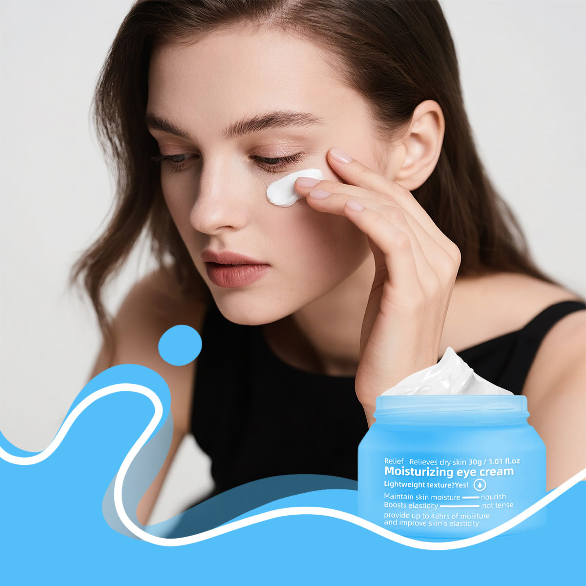 Moisturizing eye cream