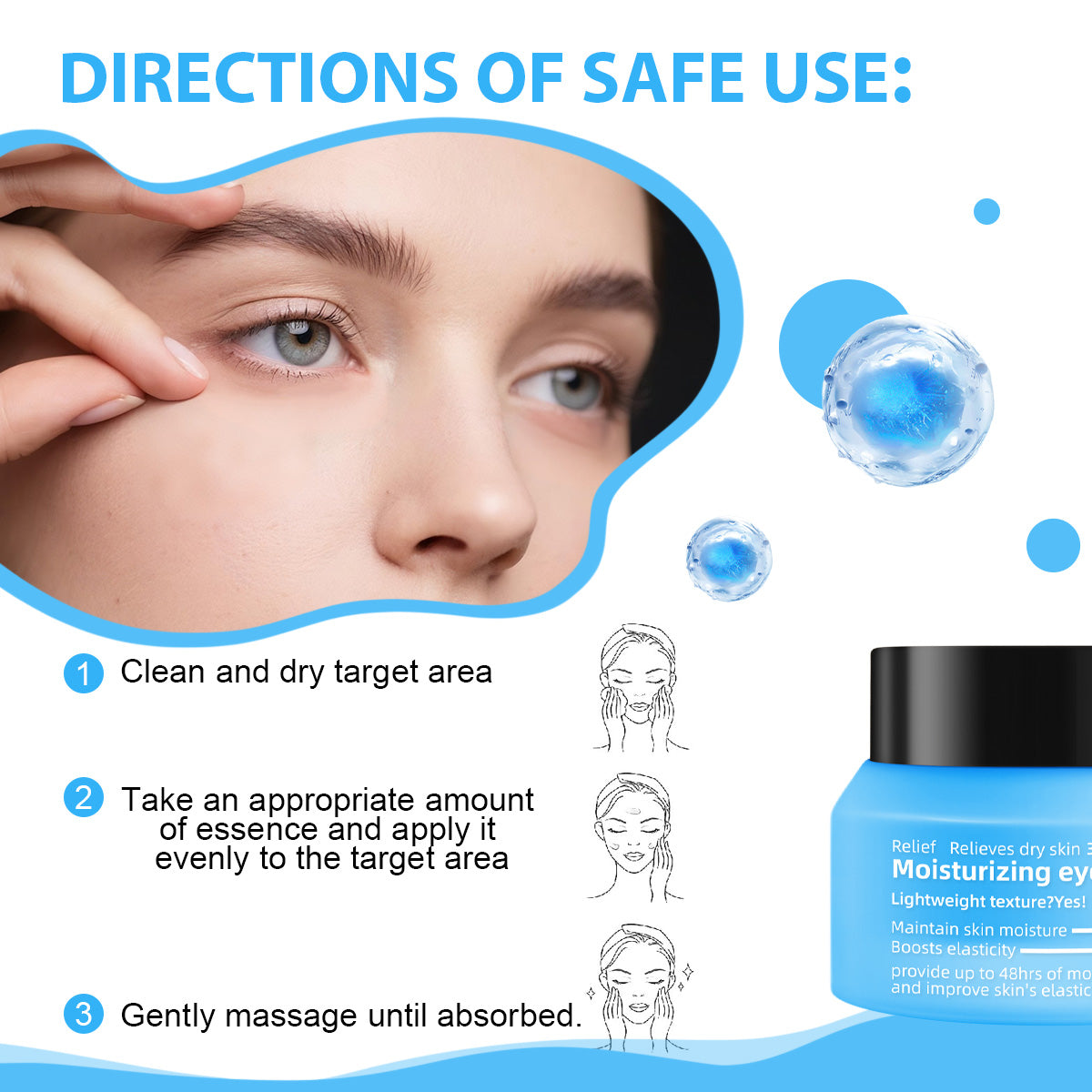 Moisturizing eye cream