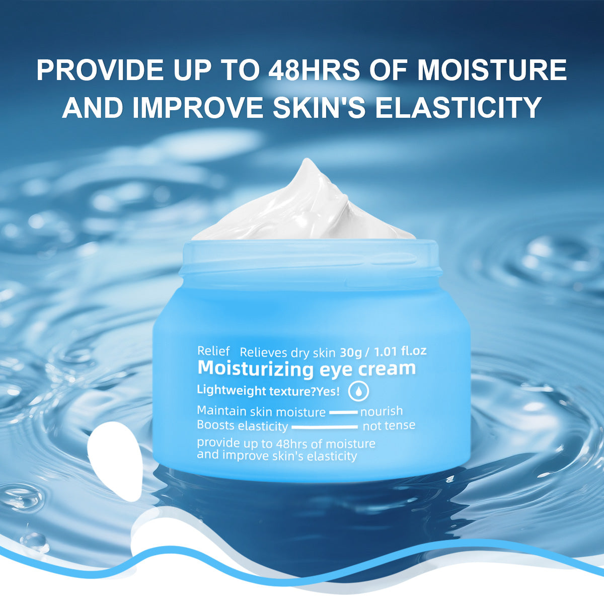 Moisturizing eye cream